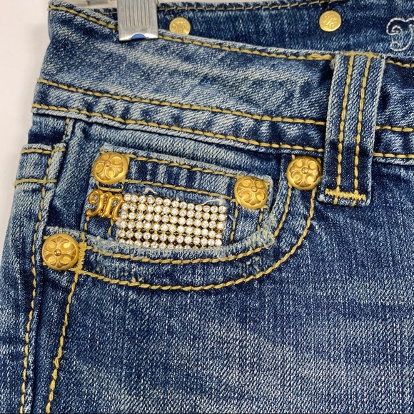 Miss Me Vintage 03 Studded Bootcut Jeans size 28 - Picture 5 of 16